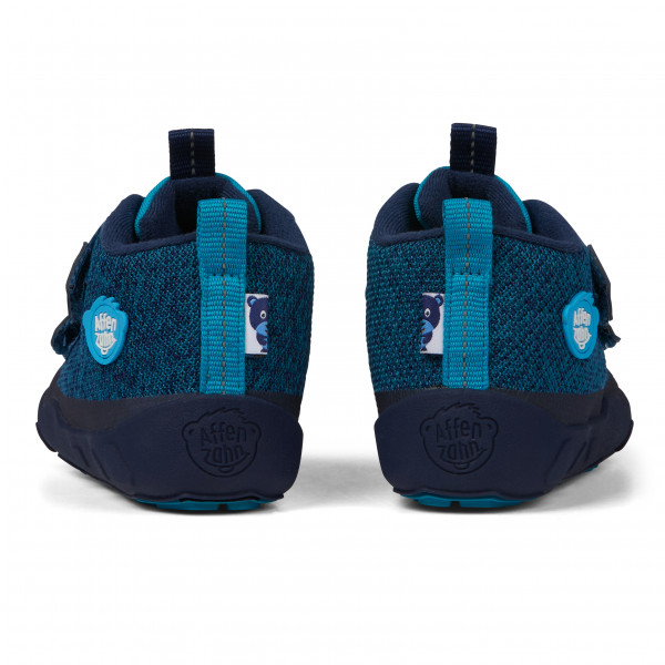 Affenzahn - Kid's Happy Smile Knit Lowboot Beer - Sneakers