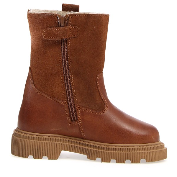 Naturino Sylty Wp Chelsea Boots Für Mädchen – Bequeme Stiefelette Mit Reißverschluss Aus Leder