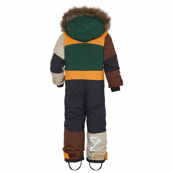 Didriksons - Kid's Björnen Coverall Multicolor - Tuta outdoor