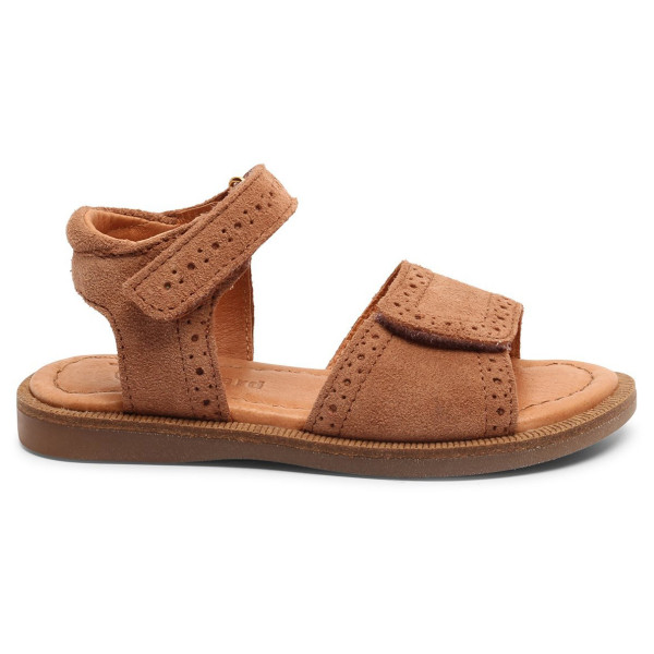 Sandales Plates Bisgaard Aline Pour Fille - Cuir, Semelle Caoutchouc, Boucle Réglable, élégantes Et Confortables - 12