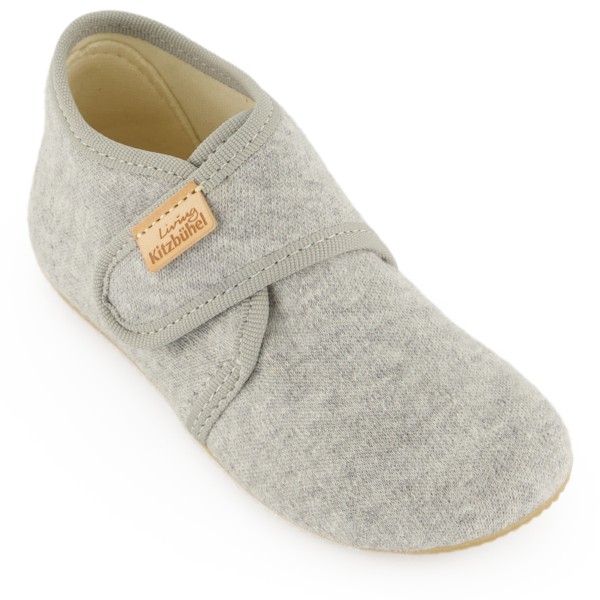Living Kitzbühel - Baby's Hook-and-Loop Shoe - Plain Jersey - Zapatillas de estar por casa
