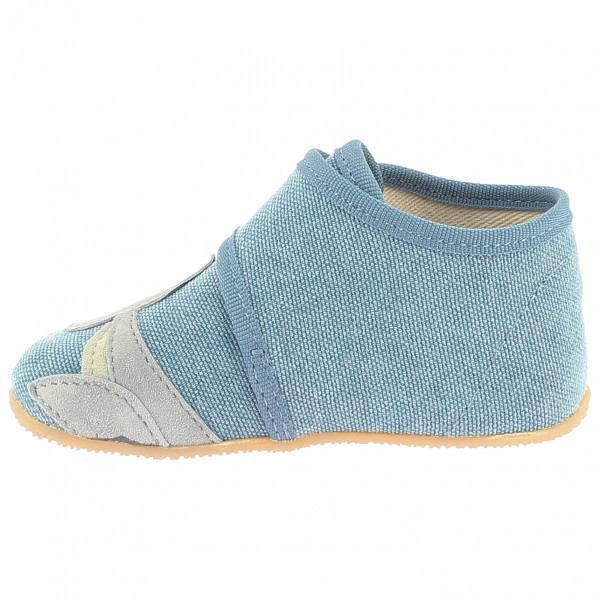 Living Kitzbühel - Baby's Hook-and-Loop Shoe - Whale - Hyttesko