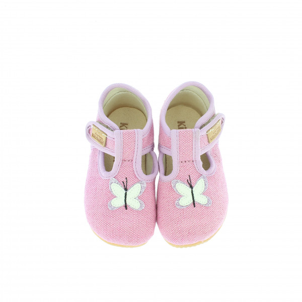 Living Kitzbühel - Baby's T-Strap Butterfly - Hyttesko