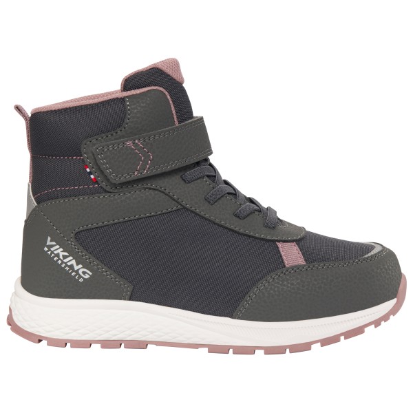 Viking Squad Warm WP Stivali Da Neve Junior - Impermeabili, Fodera Calda, Suola In Gomma, Unisex Bambini