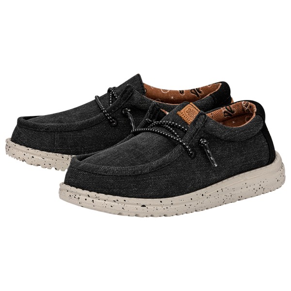 HeyDude - Kid's Wally Washed Canvas - Zapatillas deportivas