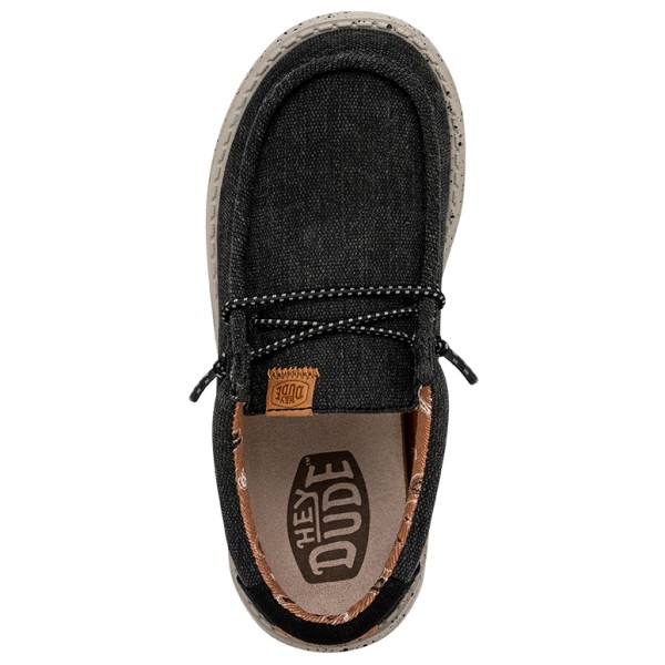 HeyDude - Kid's Wally Washed Canvas - Zapatillas deportivas