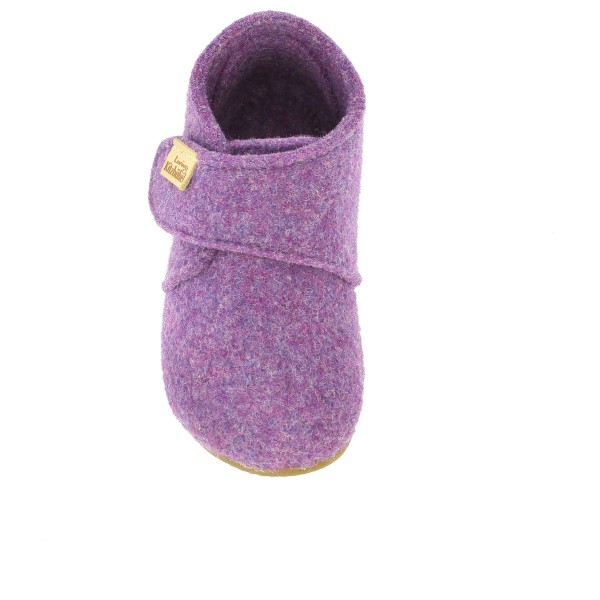 Living Kitzbühel - Baby's Hook-and-Loop Shoes Felt - Plain - Zapatillas de estar por casa