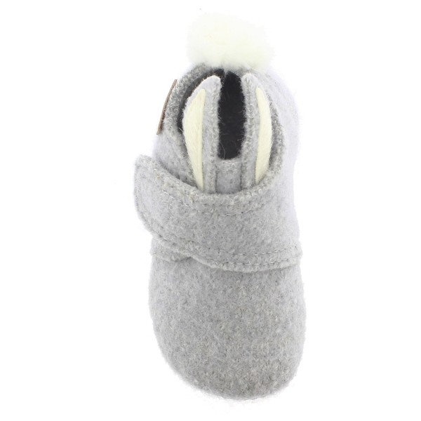 Living Kitzbühel - Baby's Klettschuh Hase mit Ohren - Huttensloffen