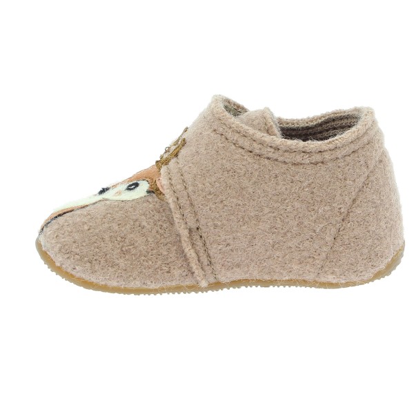 Living Kitzbühel - Baby's Hook-and-Loop Shoes - Fawn - Innetofflor