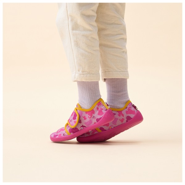Affenzahn - Kid's Slippers Cotton Movy - Innetofflor