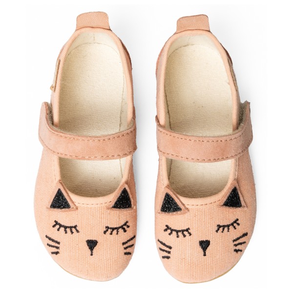 Living Kitzbühel - Kid's Schlafendes Kätzchen Ballerina - Hüttenschuhe