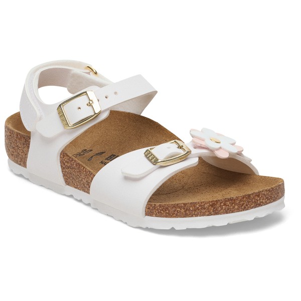 Birkenstock - Kid's Rio Plain Flowers AS - Sandalias
