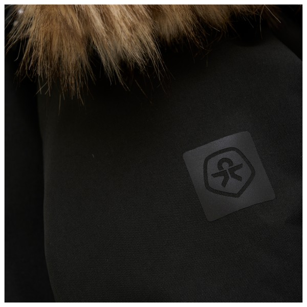 Color Kids - Baby's Coverall with Fake Fur - Mono