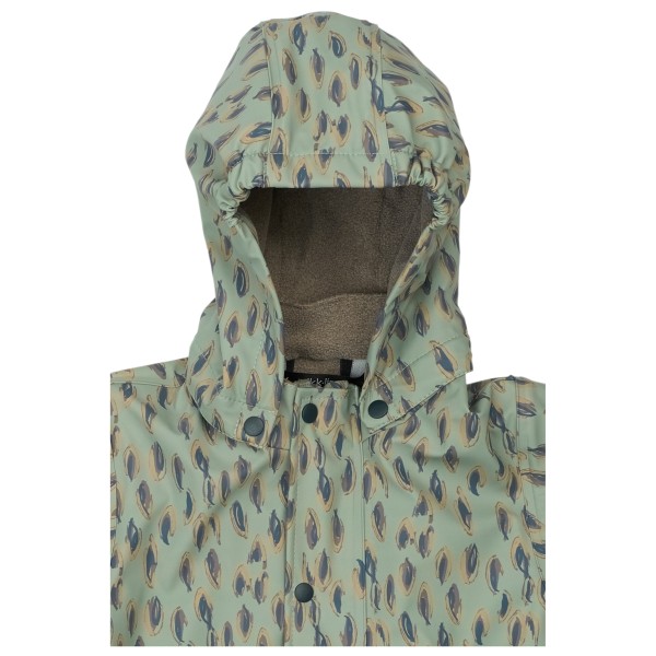 Mikk-Line - Kid's PU AOP Rain Suit with Fleece - Kedeldragt