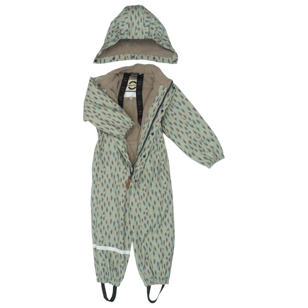 Mikk-Line - Kid's PU AOP Rain Suit with Fleece - Kedeldragt