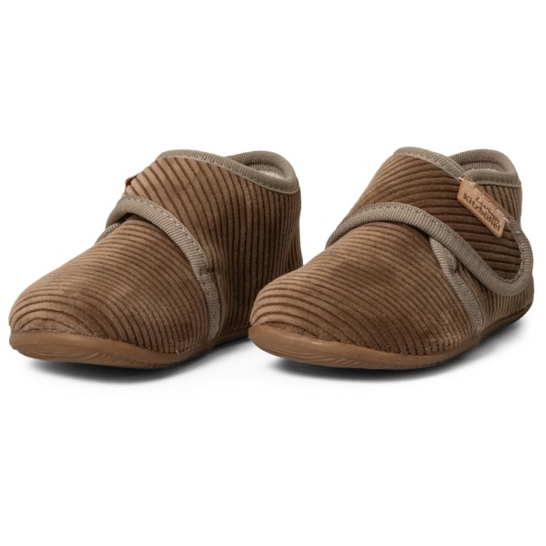 Living Kitzbühel - Kids' Corduroy Hook-and-Loop Shoes - House slippers