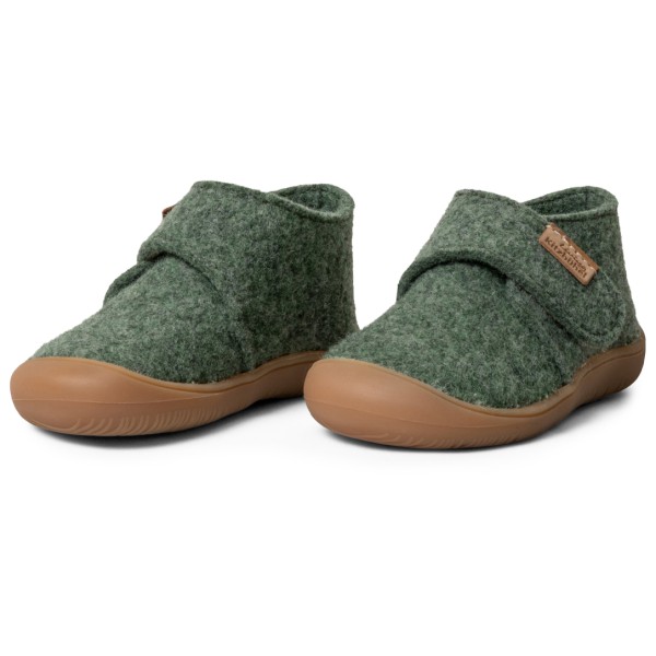 Living Kitzbühel - Kids' Flinki Felt Pre-Walker Hook-and-Loop Shoes - Hjemmesko