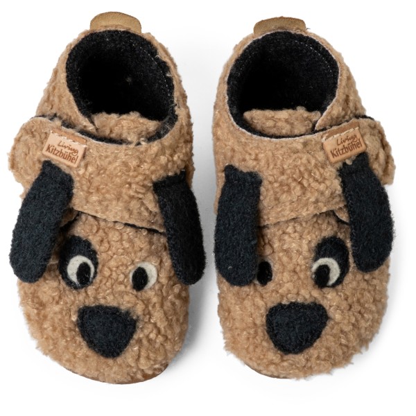 Living Kitzbühel - Kids' Hermann Dog Hook-and-Loop Shoes - Hjemmesko