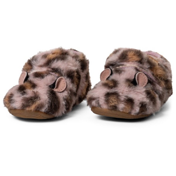 Living Kitzbühel - Kids' Lotte Leopard Hook-and-Loop Shoes - House slippers