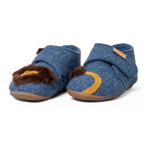 Living Kitzbühel - Kids' Lutz Lion Hook-and-Loop Shoes - Hjemmesko