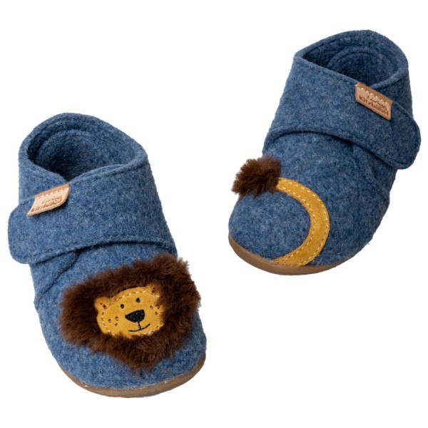 Living Kitzbühel - Kids' Lutz Lion Hook-and-Loop Shoes - Hjemmesko