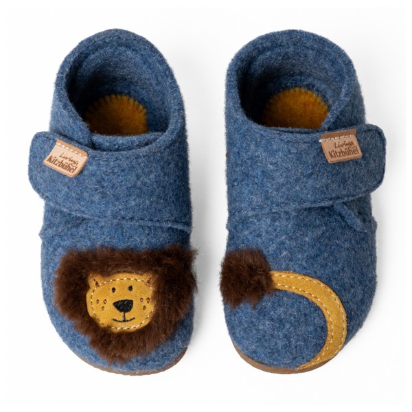 Living Kitzbühel - Kids' Lutz Lion Hook-and-Loop Shoes - House slippers