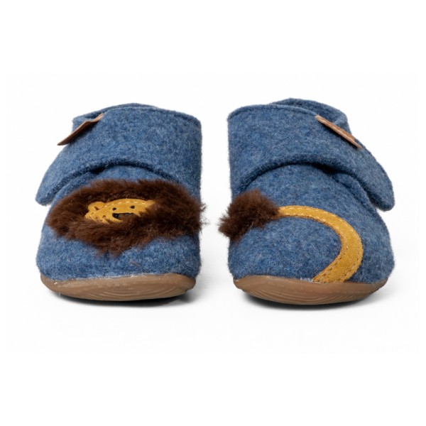 Living Kitzbühel - Kids' Lutz Lion Hook-and-Loop Shoes - House slippers