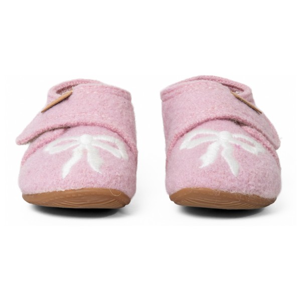 Living Kitzbühel - Kids' Mimi Bow Hook-and-Loop Shoes - Hjemmesko