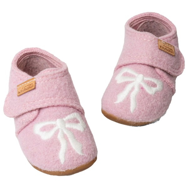 Living Kitzbühel - Kids' Mimi Bow Hook-and-Loop Shoes - Hjemmesko