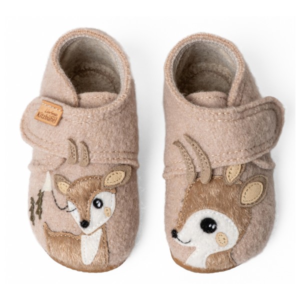 Living Kitzbühel - Kids' Rosi Fawn Hook-and-Loop Shoes - Hjemmesko
