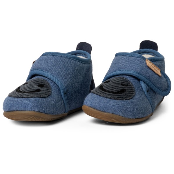 Living Kitzbühel - Kids' Smiley Hook-and-Loop Shoes - House slippers