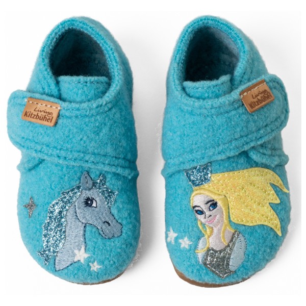 Living Kitzbühel - Kids' Snow Princess Hook-and-Loop Shoes - House slippers