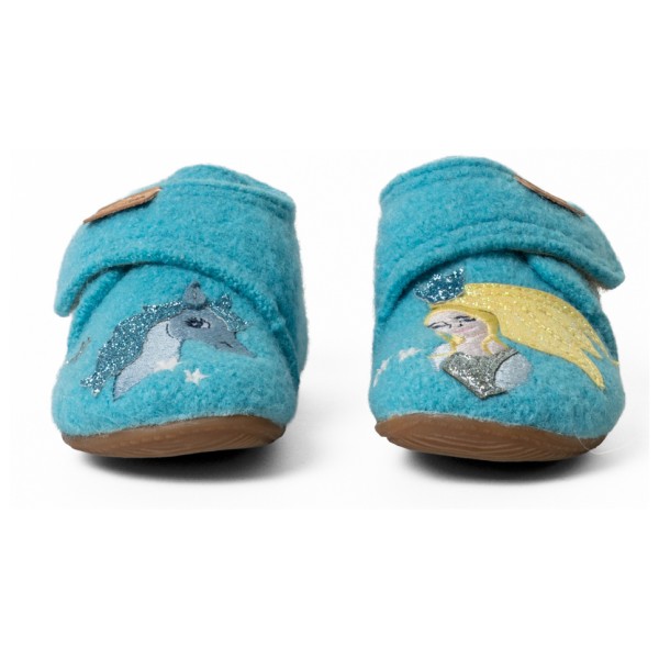 Living Kitzbühel - Kids' Snow Princess Hook-and-Loop Shoes - House slippers