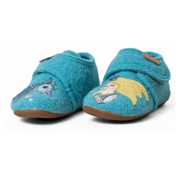 Living Kitzbühel - Kids' Snow Princess Hook-and-Loop Shoes - House slippers