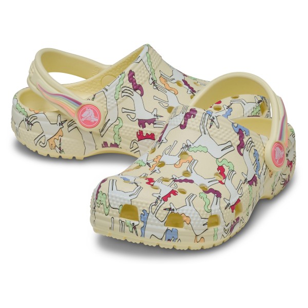 Crocs - Kid's Classic Unicorn Graphic Clog - Sandalias