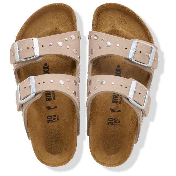 Birkenstock - Kid's Arizona Rivet Border Synthetik - Sandals