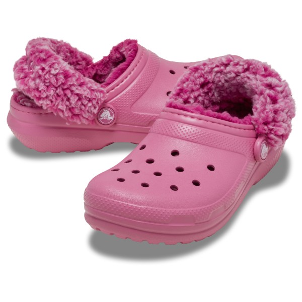 Crocs - Kid's Classic Fleece Lined Clog - Zapatillas de estar por casa