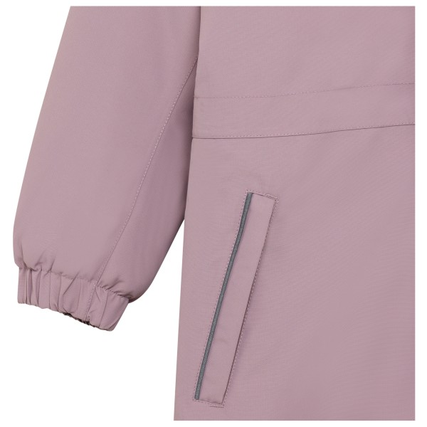Color Kids - Kid's Coverall with Contrast & Fur - Mono