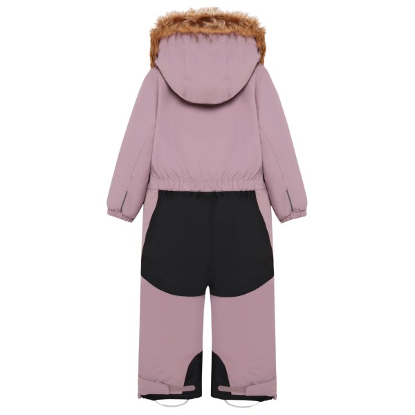 Color Kids - Kid's Coverall with Contrast & Fur - Overall