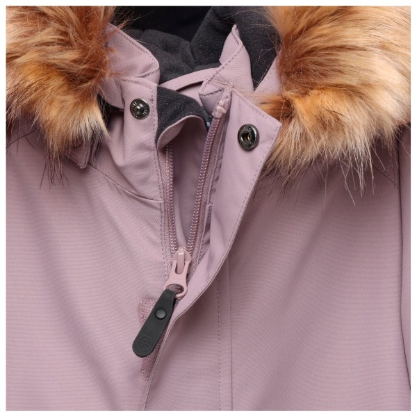Color Kids - Kid's Coverall with Contrast & Fur - Overall