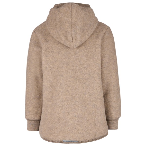 Engel - Children's Hooded Wool Fleece Jacket - Yllejacka