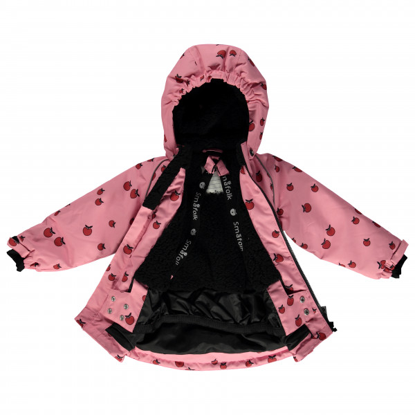 Smafolk - Kid's Winter Jacket Girl Apple - Vinterjacka