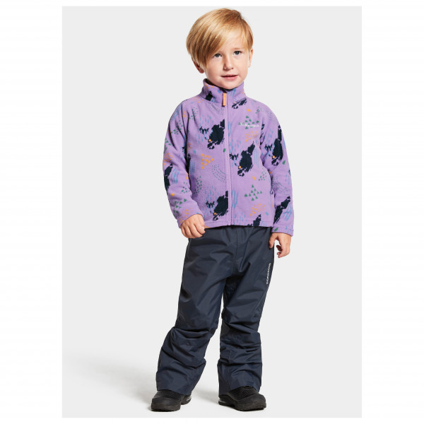 Didriksons - Kid's Monte Printed Full Zip 8 - Fleecejakke