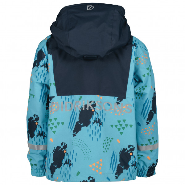 Didriksons - Kid's Stormhatt Printed Jacket - Sadetakki