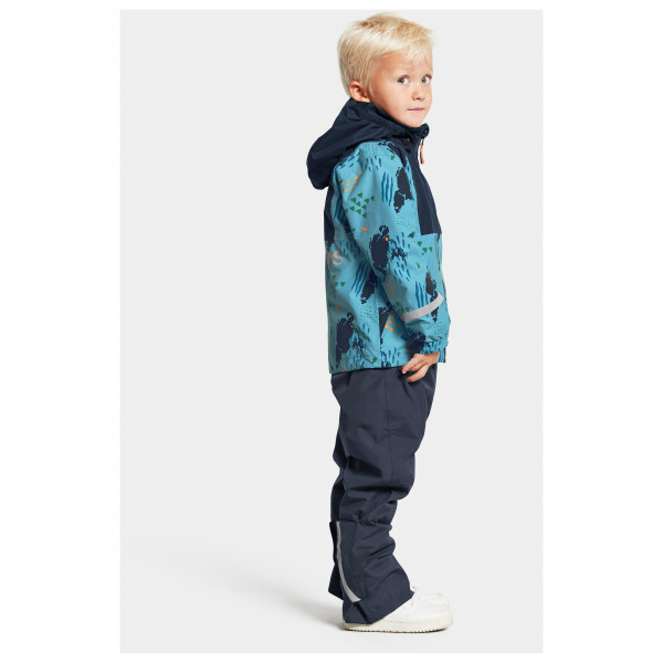 Didriksons - Kid's Stormhatt Printed Jacket - Sadetakki