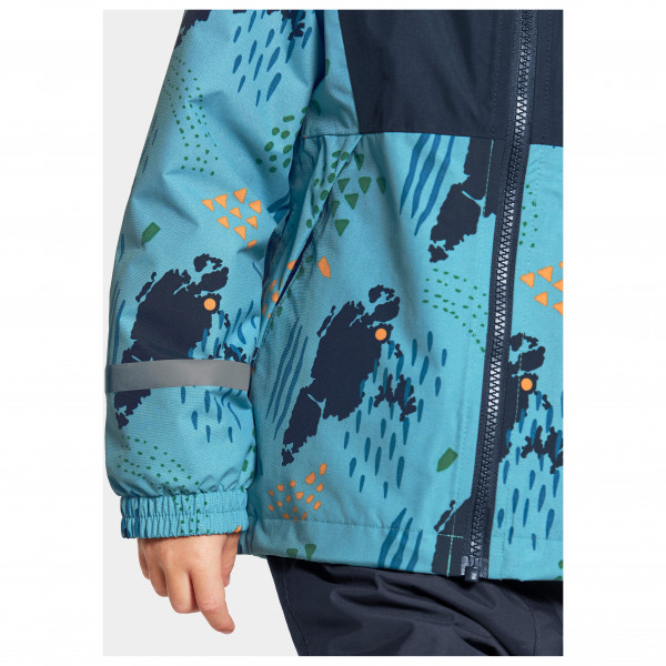 Didriksons - Kid's Stormhatt Printed Jacket - Sadetakki