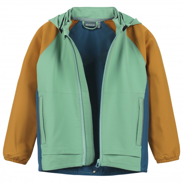 Color Kids - Kid's Jacket Shell Colorblock - Softshelljacka