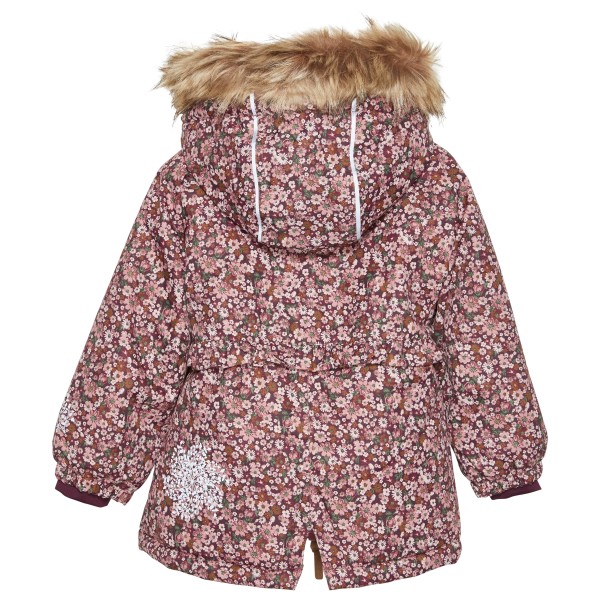 Minymo - Girl's Snow Jacket AOP - Vinterjacka