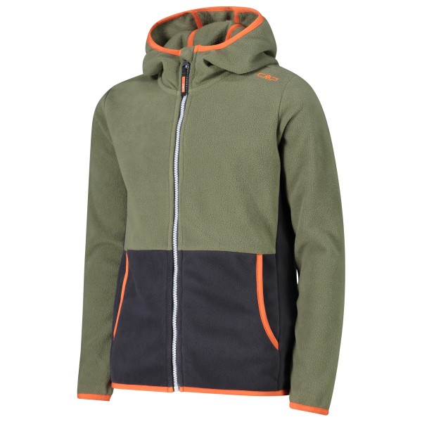 CMP - Boy's Jacket Fix Hood Arctic Fleece - Fleecejakke