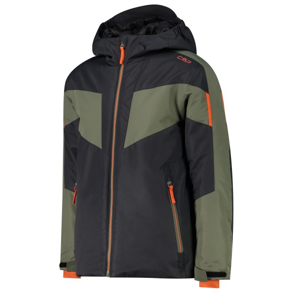 CMP - Boy's Jacket Fix Hood Twill - Skijakke